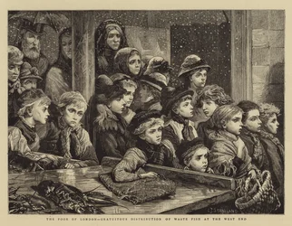 De Armen van Londen, Gratis Distributie van Afvalvis in het West End